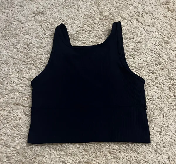 Lululemon Power Pivot Tank Navy Size 4 - Image 3