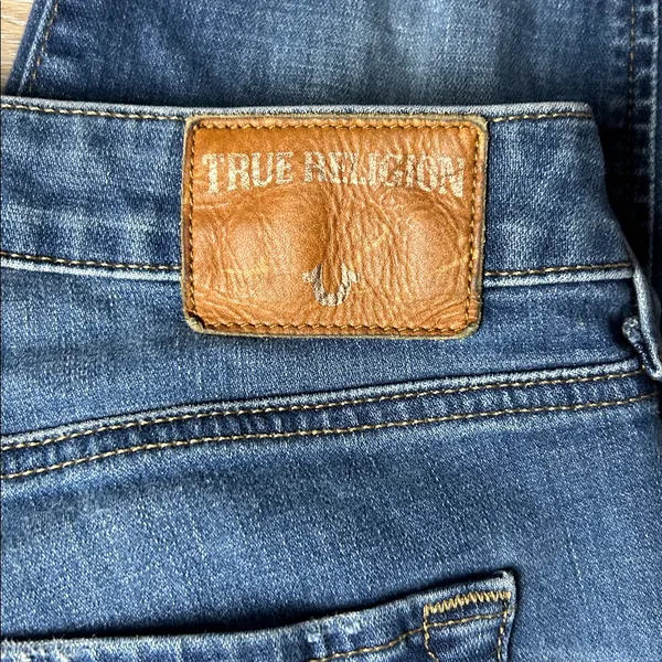 True Religion Curvy Skinny Big T Jennie Jeans Size 27 - Image 9
