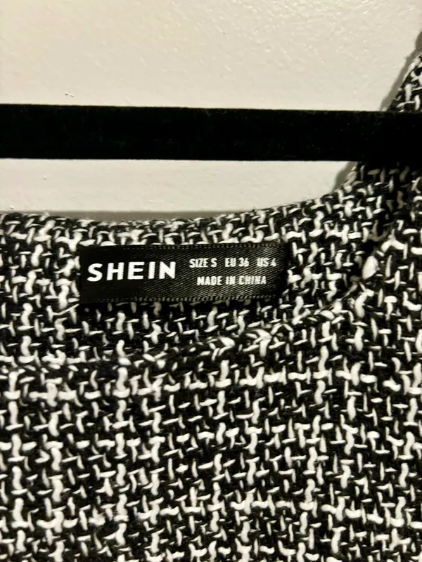 SheIn Tweed Mini Dress XS/S - Image 5