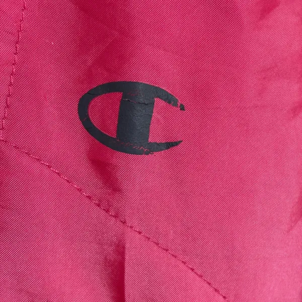 Champion Performax Womens XL Pink Black Full Zip‎ Windbreaker Running Jacket - Image 2