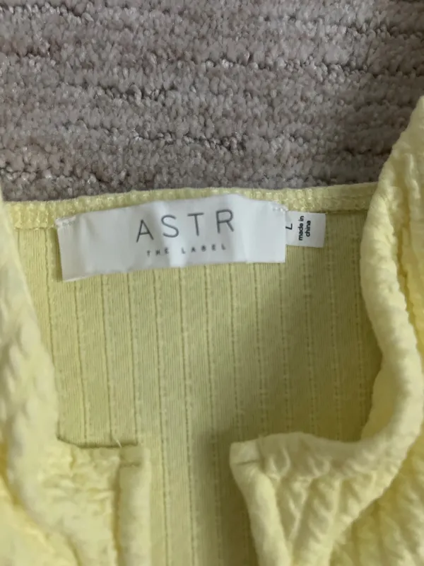 ASTR The Label Bodysuit yellow  - Image 2