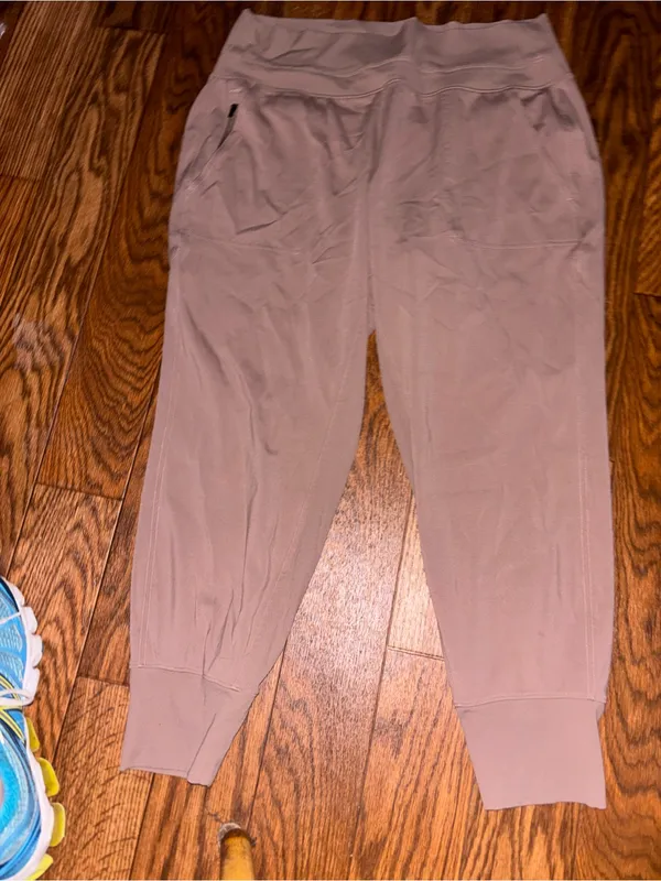Athleta Rustic Beige Venice Joggers size medium Size L - Image 2