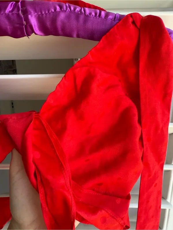 For Love And Lemons Red Crisscross Halter Bandeau - Image 5