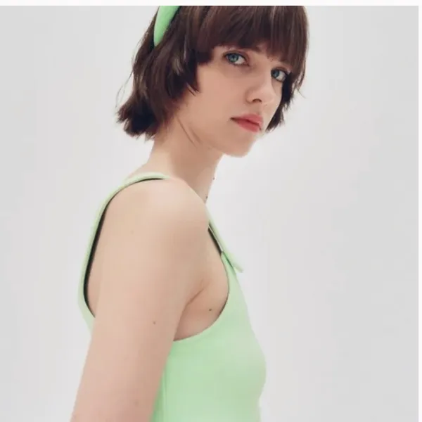 Zara Neon Green‎ Lotto Dress NWT - Image 7