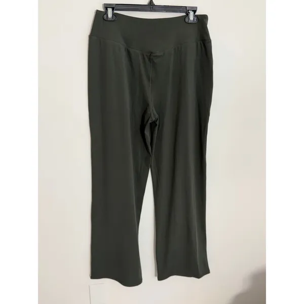 Copyleaf Olive Green wide leg pants size large - Image 4