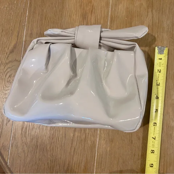 Anthropologie Mini Bag with Modern Pleated Design - Image 9