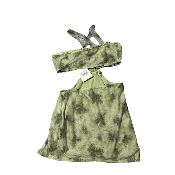peppermayo koralie cut out mini dress Sz AU 12 US 8 sage / smoke green NEW Club - Image 14