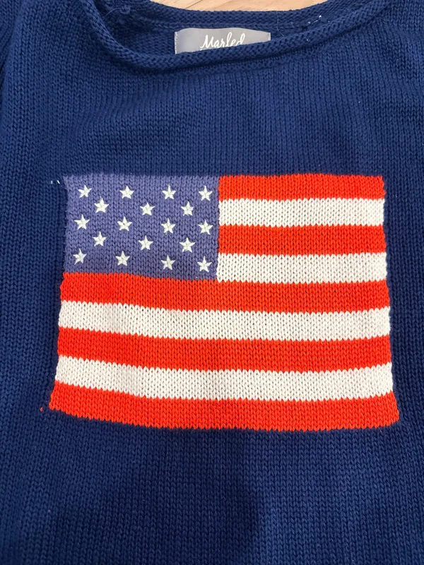 Ralph Lauren American Flag Sweater - Image 3