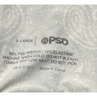 PSD Sports Bra Size XL Deep Red/ Blue - Image 5