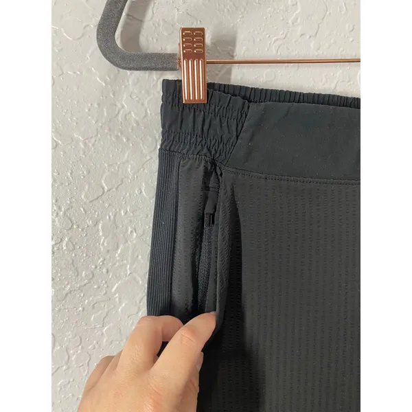 Athleta Textured Brooklyn Jogger Black Sz 4 Dance Casual Gym - Image 2