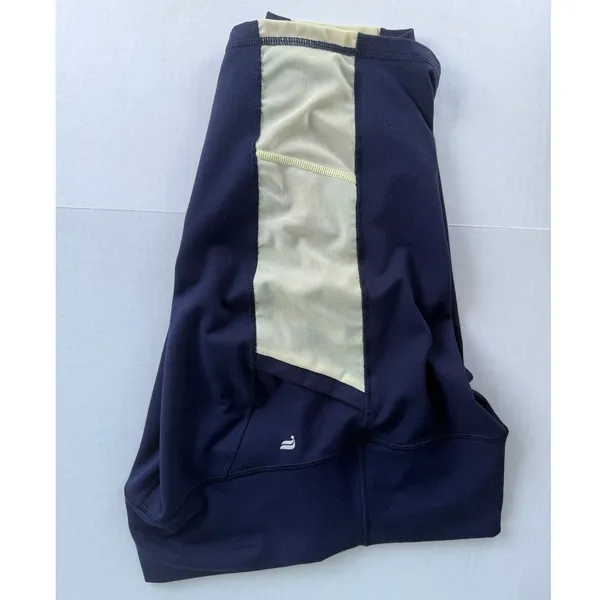 Fabletics S-M On-The-Go High-Waisted 9'' Short Navy/Creme - Image 2