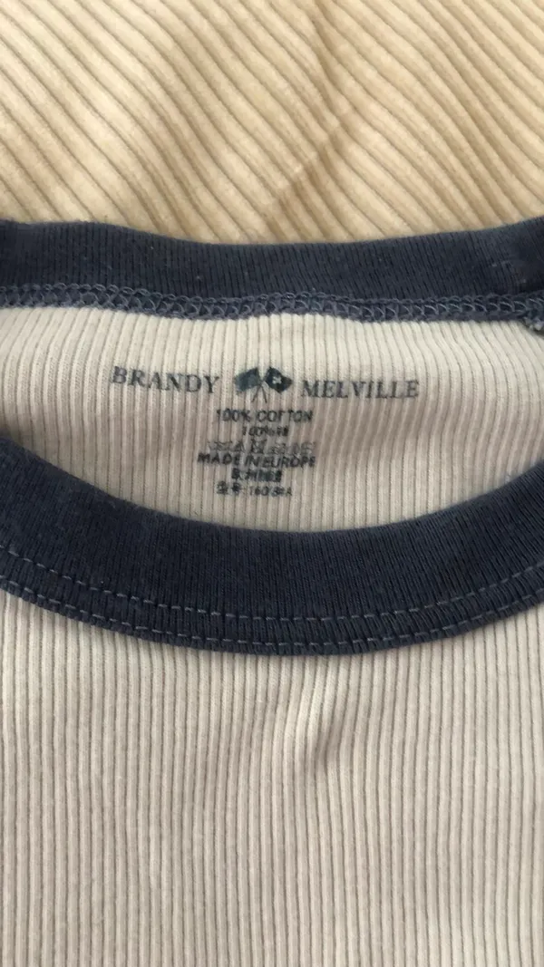 Brandy Melville Baseball Tee - Image 2