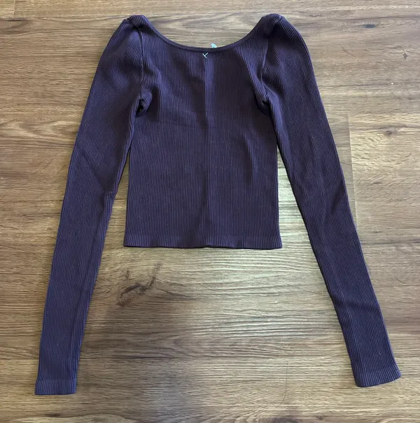 Free People NWOT Meg Seamless Long-Sleeve Cami by Intimately at Xs - Image 6