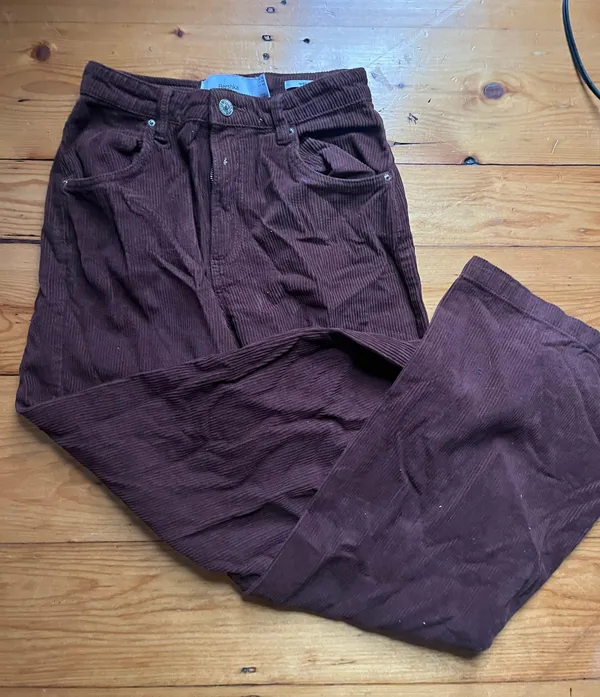 Brown Corduroy Pants - Image 2