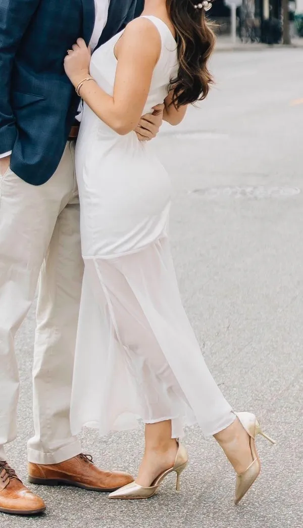 Boutique White Dress - Image 3