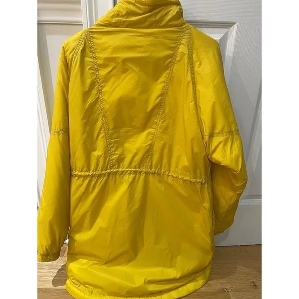 Anthropologie Allyson sherpa Lined Yellow Women's Jacket Size S 4-6 - Image 4