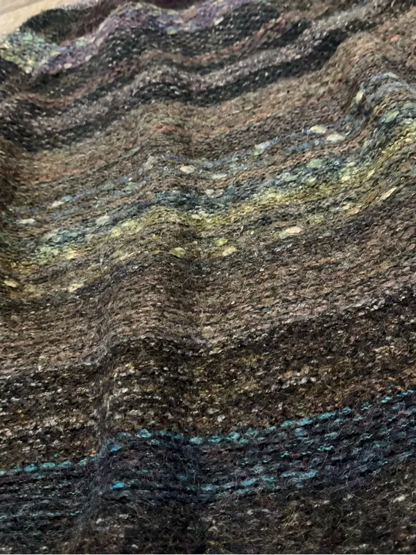 Free People Starlight Shadow Poncho Cardigan Sweater - Image 6