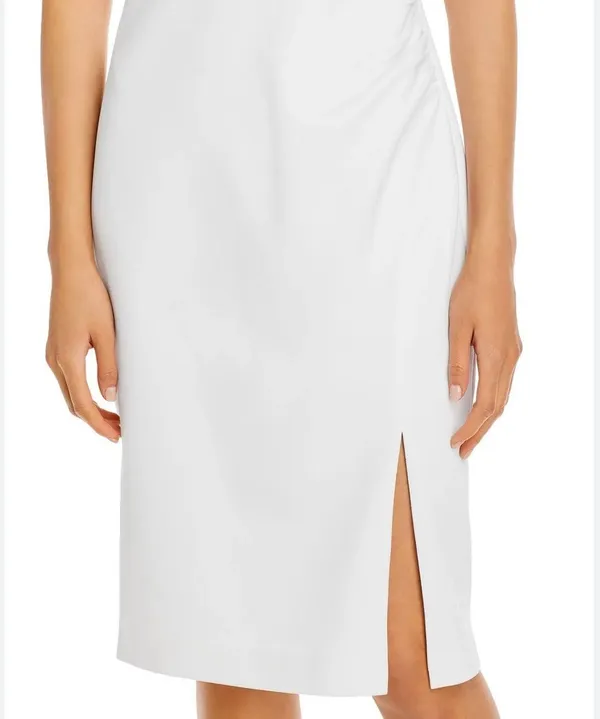 Womens Scuba Mini Sheath Dress - Image 3