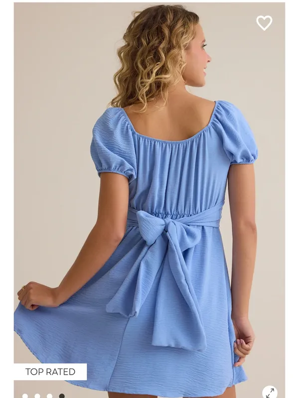 Altar'd State dusty Blue Mini Dress Ladies/jrs XL - Image 13