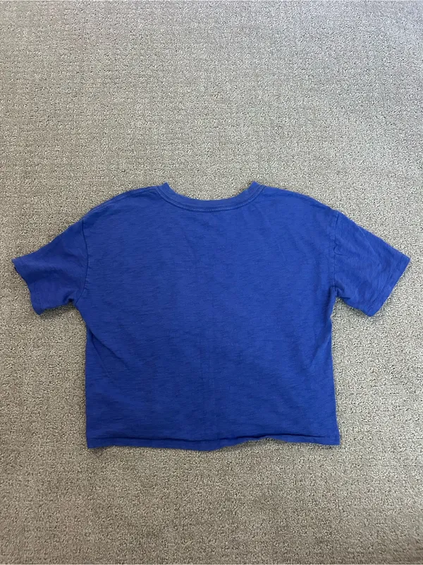 GAP Teen Royal Blue Short-Sleeve Pocket Tee - Image 3