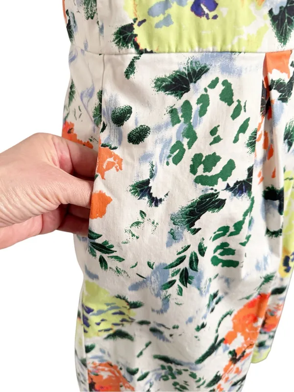 Gap Sara Floral Sleeveless Dress Size 8 - Image 6