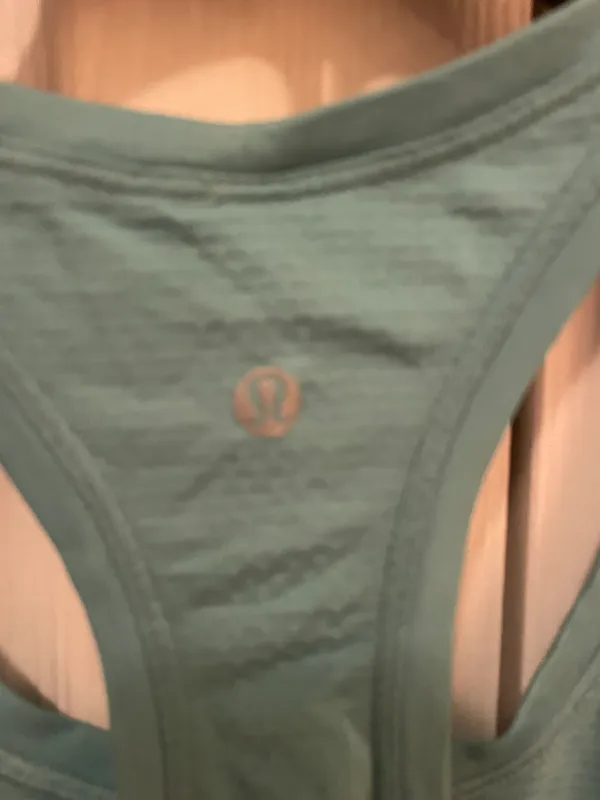 Lululemon Teal Swiftly Tech Racerback Tank Race Length - Image 3