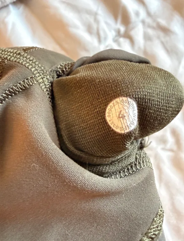 Lululemon Dark Olive High-Rise Wunder Train Leggings 23” Sz 4 - Image 6