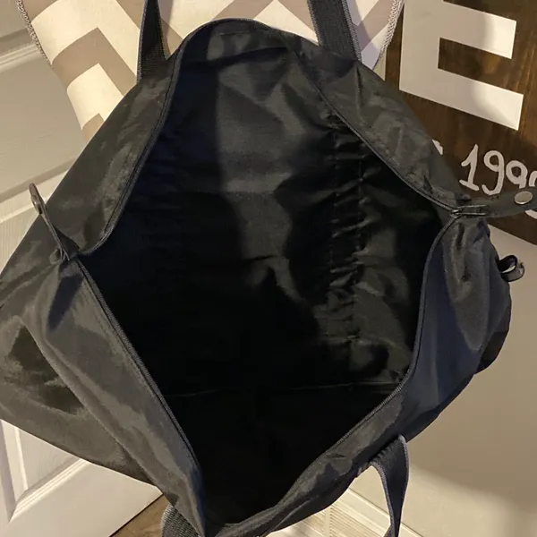 Vintage Pierre Cardin black canvas duffle bag - Image 4