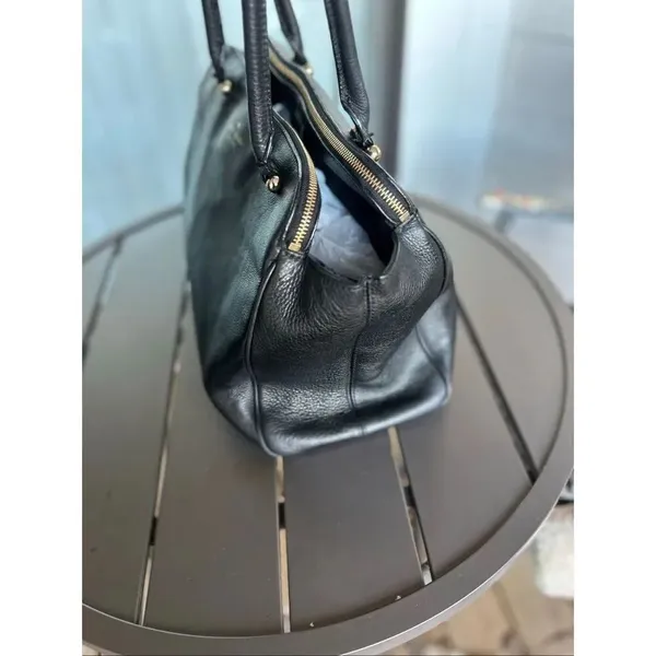 Kate Spade NY Textured Black Leather Satchel - Image 15