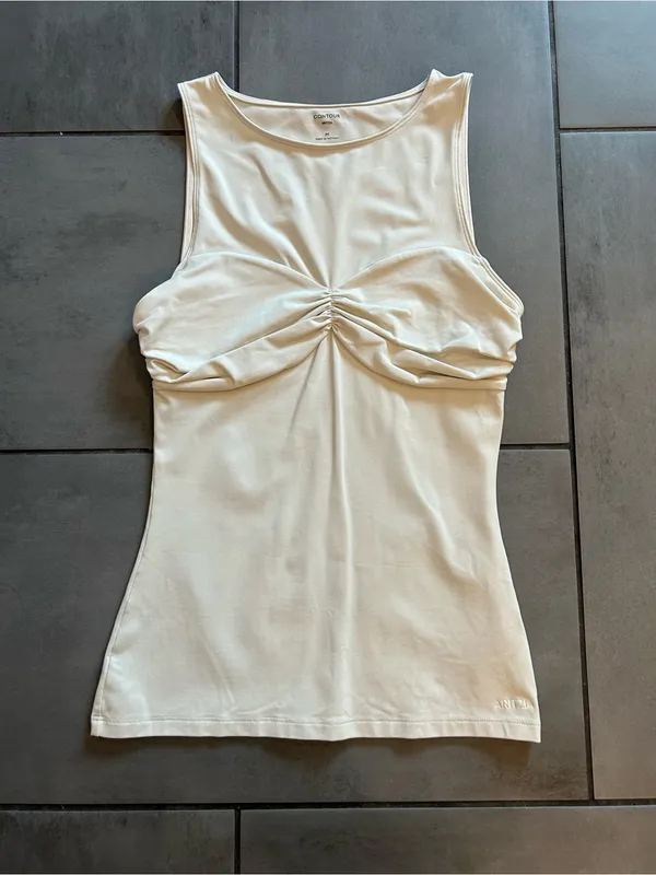 Aritzia Contour Shono Top | Light Birch - Image 2
