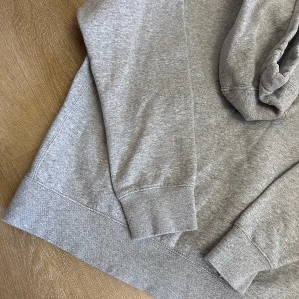 Nike Grey Pull-Over Hoodie Hooded Sweatshirt - Image 6