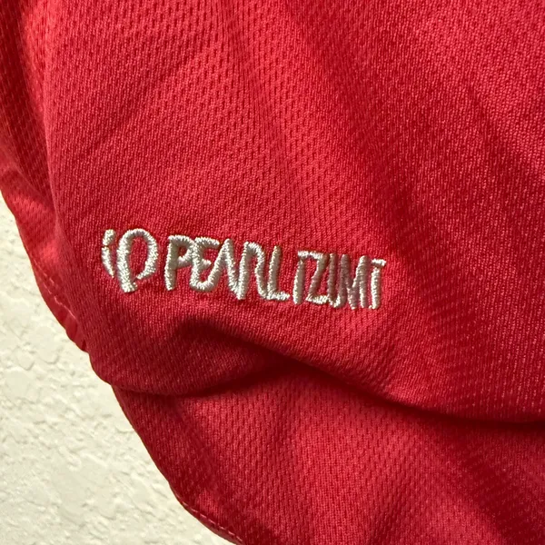 PEARL IZUMI Vibrant Red Podium Cycling Jersey - Image 11
