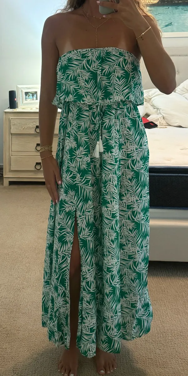 Japna Green maxi dress - Image 2
