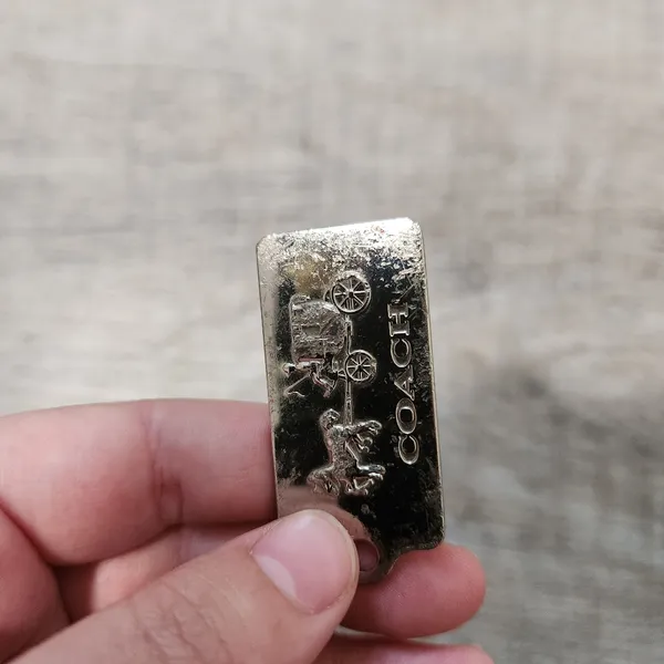 Coach Metal Keychain Fob - Image 3