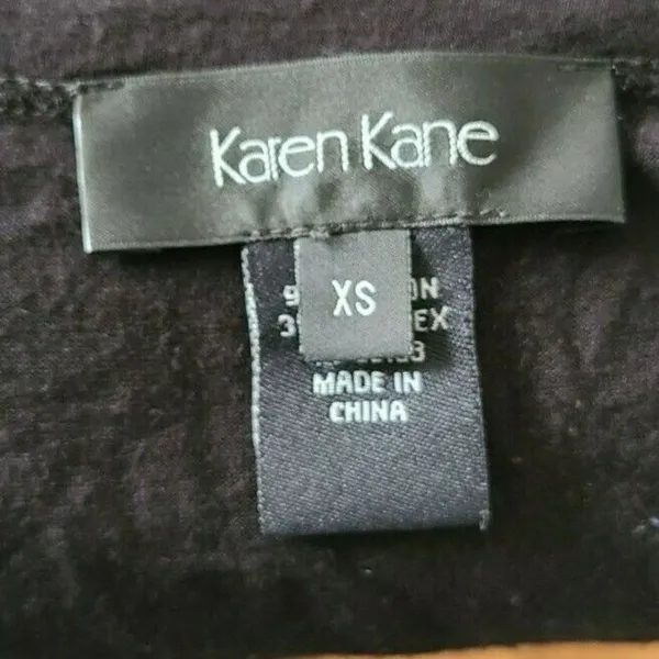 Karen Kane Embroidered Flowers Knit Fit Flare Dress XS‎ - Image 5