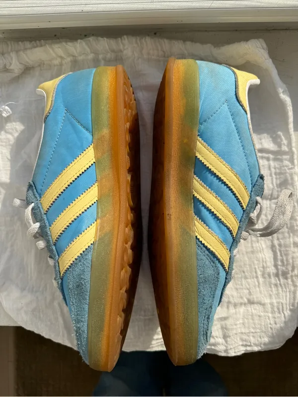 Adidas Gazelle Sky Blue Sneakers - Image 6