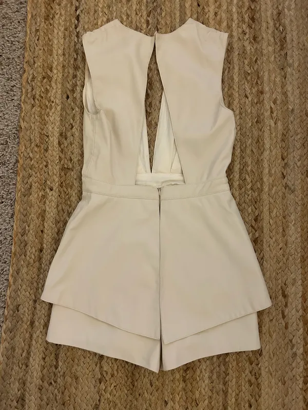 DO+BE Leather Romper - Image 2