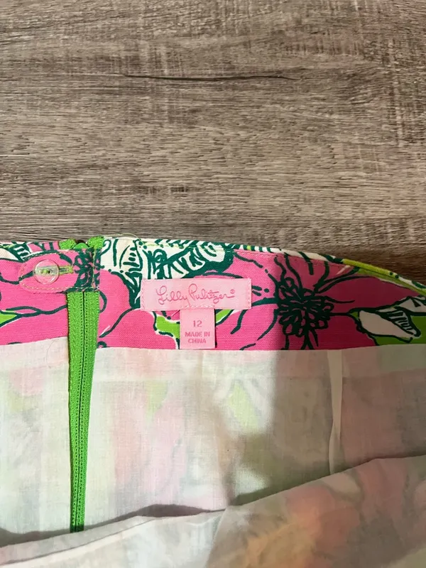 LILLY PULITZER Roslyn Skirt in New Green Bloomin’ Cacoonin’ - Image 4