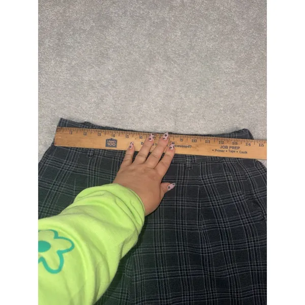 American Eagle Women's Wide Leg Trousers Plaid Size 0 Soft - Image 8