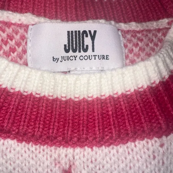 Juicy Couture Fair Isle Logo Sweater - Image 2