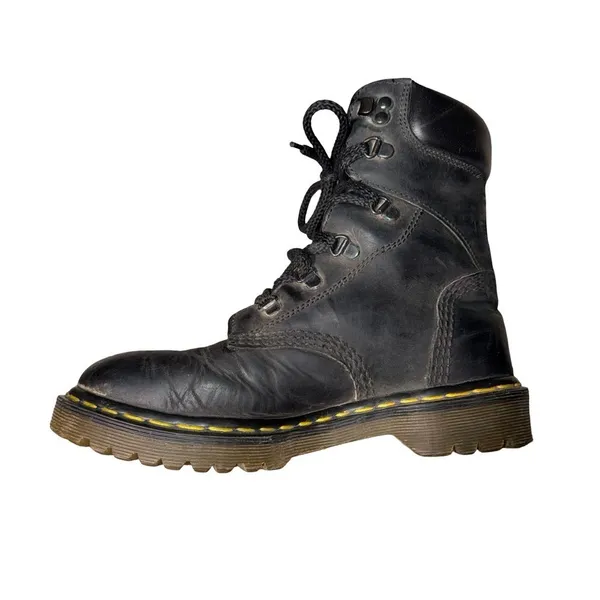 Dr. Martens Women’s 7741 Original Black Leather Boots Size 5 - Image 11