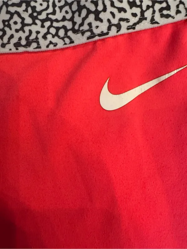 Nike Pro Hyperwarm Neon Pink "Just Do It" Leggings Tights - Size M - Image 3