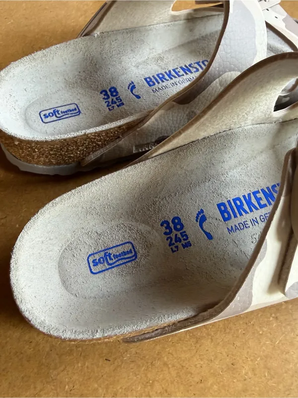 Birkenstock NEW Unisex Arizona Soft Footbed Sandal Size 38 aka 7 or 5 #267008 - Image 7