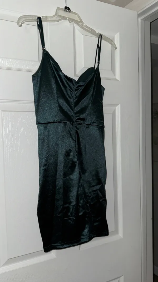 Lucy in the Sky Lulus Emerald Mini Dress - Image 4