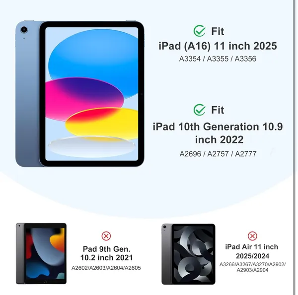ipad 10th gen case Blue - Image 3