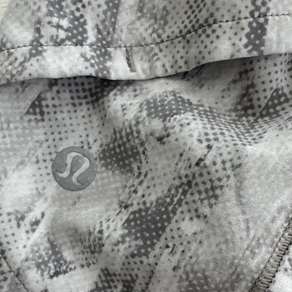 lululemon athletica Gray Patterned Athletic Shorts - Image 2