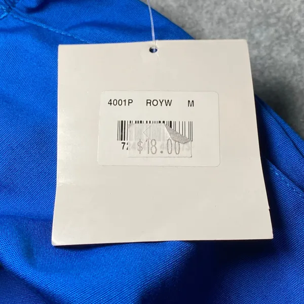 Cherokee Workwear Scrub‎ Pants Unisex Medium Royal Blue Nurse Healthcare NWT - Image 8