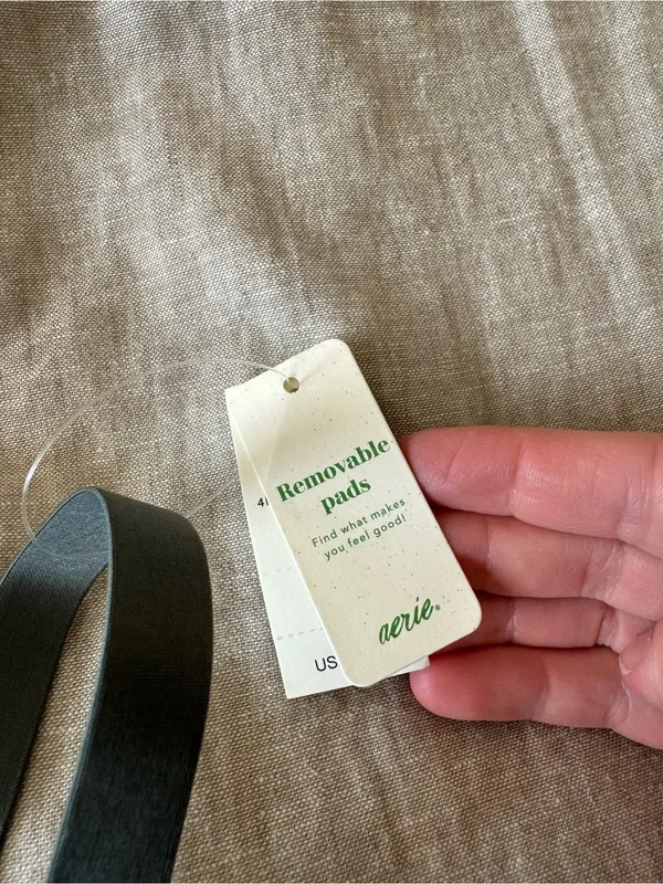 NWT Aerie Smoothez Army Green Removable Pad Bra - Image 3