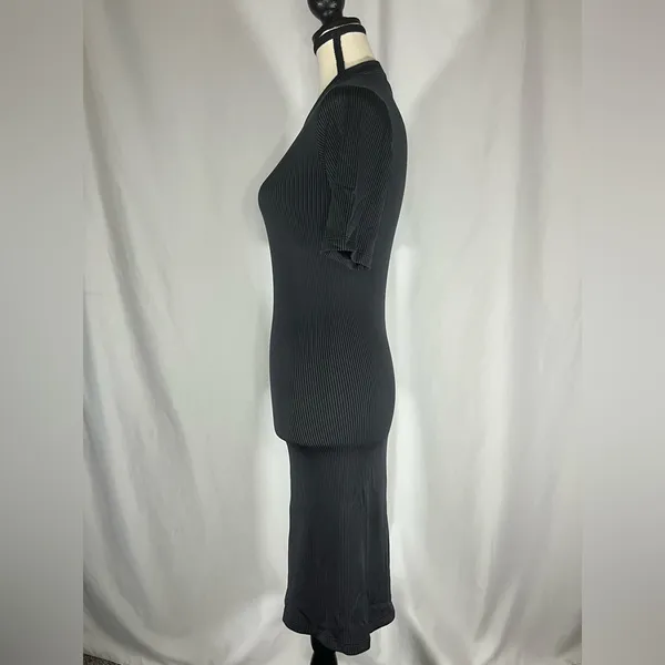 Nike Air Ribbed Crewneck Bodycon Dress - Image 3