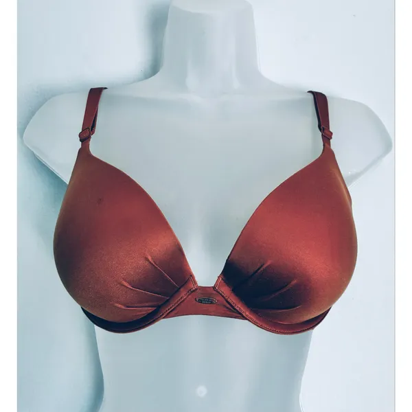 Victoria's Secret Fabulous Push Up Bra Copper Brown 34D Padded - Image 8